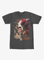 Star Wars Episode VII The Force Awakens Characters T-Shirt