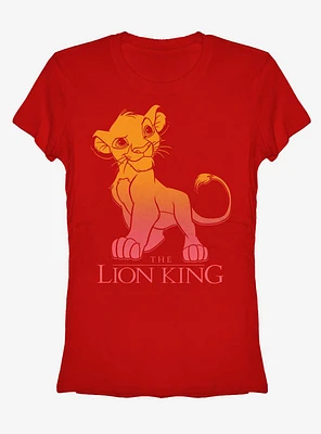 Lion King Young Simba Logo Girls T-Shirt