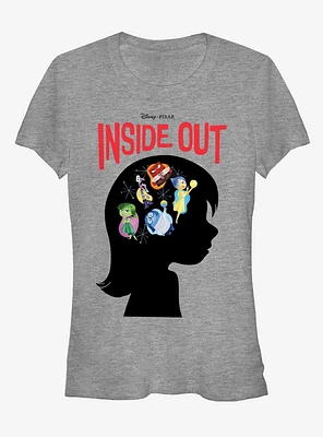 Disney Pixar Inside Out Riley Emotions Silhouette Girls T-Shirt