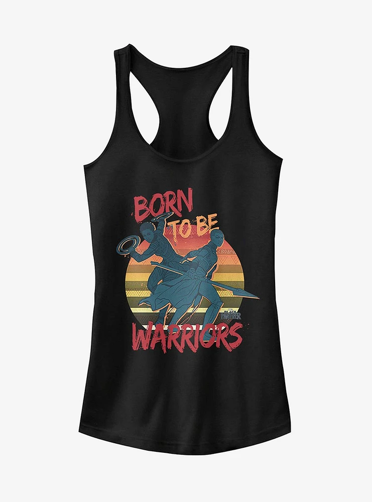 Marvel Black Panther 2018 Born to Be Warriors Girls Tank