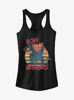 Marvel Black Panther 2018 Born to Be Warriors Girls Tank