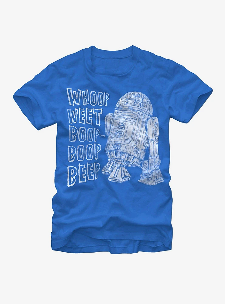 Star Wars R2D2 Words of Wisdom T-Shirt