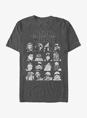 Star Wars Character Page T-Shirt