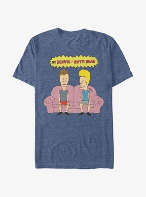 Beavis And Butt-Head Couch Logo T-Shirt