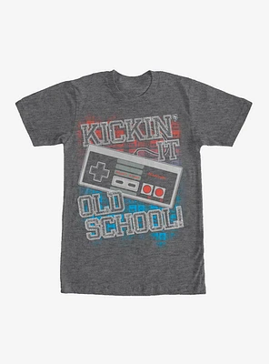 Nintendo Kicking It Old School NES Controller T-Shirt