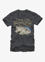 Star Wars Pixel Millennium Falcon T-Shirt