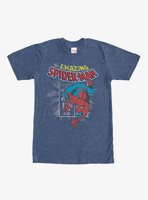 Marvel Spider-Man Comic Book Cent T-Shirt