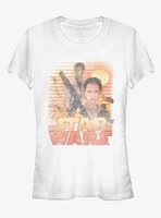 Star Wars Classic Rey and Finn Girls T-Shirt