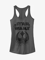 Star Wars Rebel Logo The Last Jedi Fleck Girls Tank