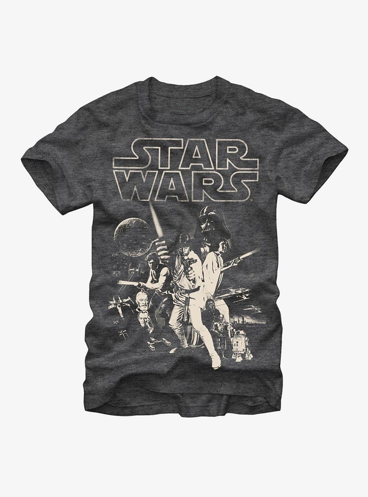 Star Wars Classic Poster T-Shirt