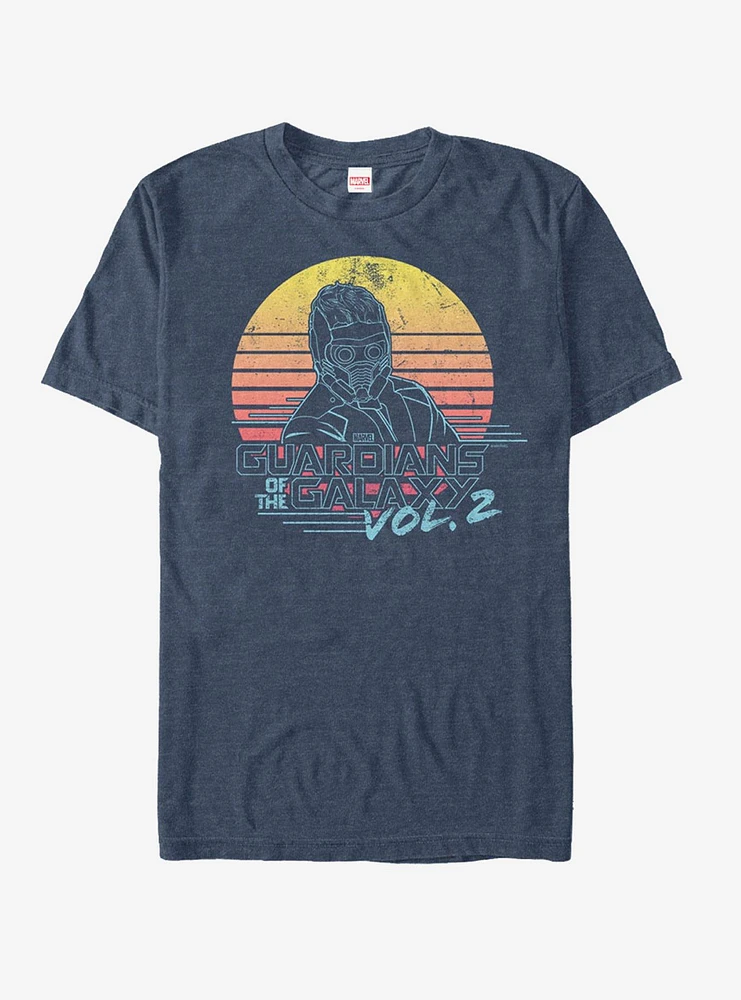 Marvel Guardians of the Galaxy Vol. 2 Star-Lord Retro T-Shirt