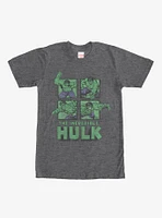 Marvel Hulk Panels T-Shirt