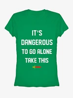 Nintendo Legend of Zelda It's Dangerous Girls T-Shirt