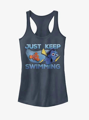 Disney Pixar Finding Dory Just Keep Swimming Current Girls Tank