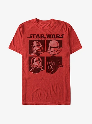 Star Wars The Force Awakens Stormtroopers and Kylo Ren T-Shirt