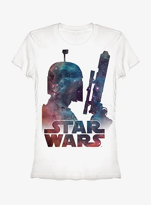 Star Wars Boba Fett Nebula Girls T-Shirt