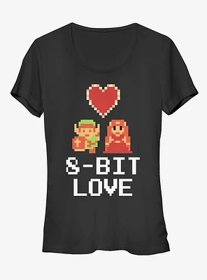 Nintendo Legend of Zelda 8-Bit Love Girls T-Shirt