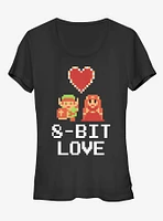 Nintendo Legend of Zelda 8-Bit Love Girls T-Shirt