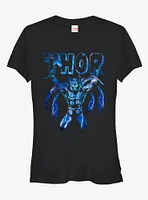 Marvel Mighty Thor Electric Current Girls T-Shirt