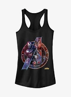 Marvel Avengers: Infinity War Logo Girls Tank