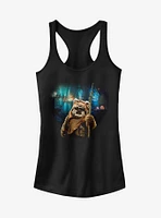 Star Wars Tree Village Wicket Ewok Girls T-Shirt