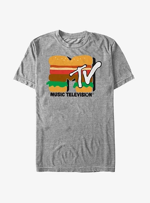 MTV Cheeseburger Logo T-Shirt
