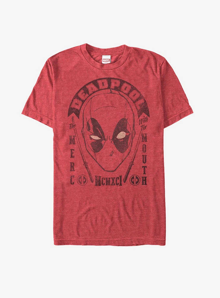 Marvel Deadpool Merc With Mouth 1991 T-Shirt