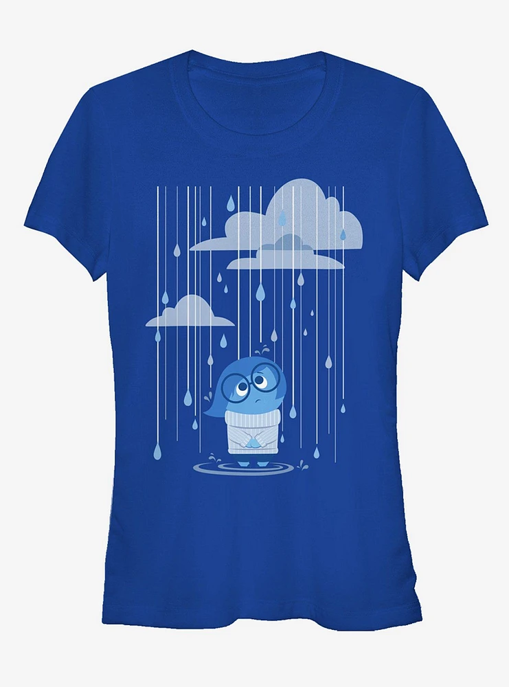 Disney Pixar Inside Out Sadness Rain Girls T-Shirt