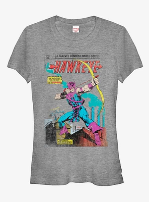 Marvel Hawkeye Limited Comic Book Print Girls T-Shirt