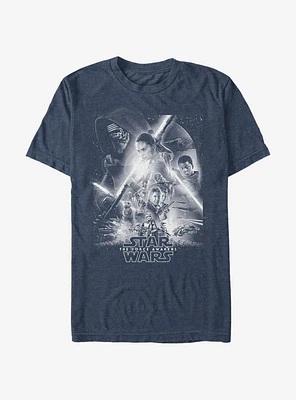 Star Wars Episode VII The Force Awakens Poster T-Shirt