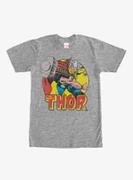 Marvel Mighty Thor Hammer Throw T-Shirt