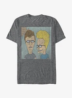 Beavis And Butt-Head Nerd Glasses T-Shirt