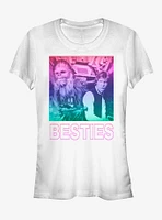 Star Wars Han Solo and Chewbacca Besties Girls T-Shirt