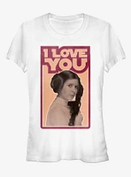 Star Wars Princess Leia Quote I Love You Girls T-Shirt