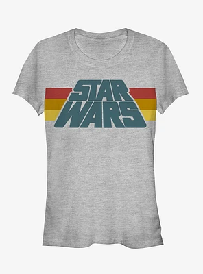 Star Wars Stripe Logo Girls T-Shirt