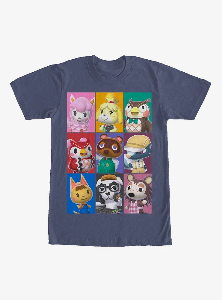 Nintendo Animal Crossing Characters T-Shirt