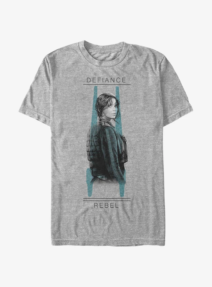 Star Wars Jyn Defiance U-Wing Stance T-Shirt