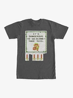 Nintendo Legend of Zelda Dangerous to go Alone T-Shirt