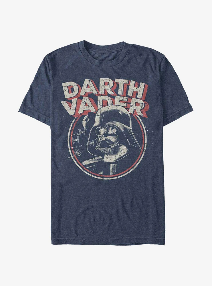 Star Wars Vader Circle T-Shirt