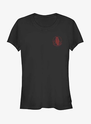 Twin Peaks Red Owl Badge Girls T-Shirt