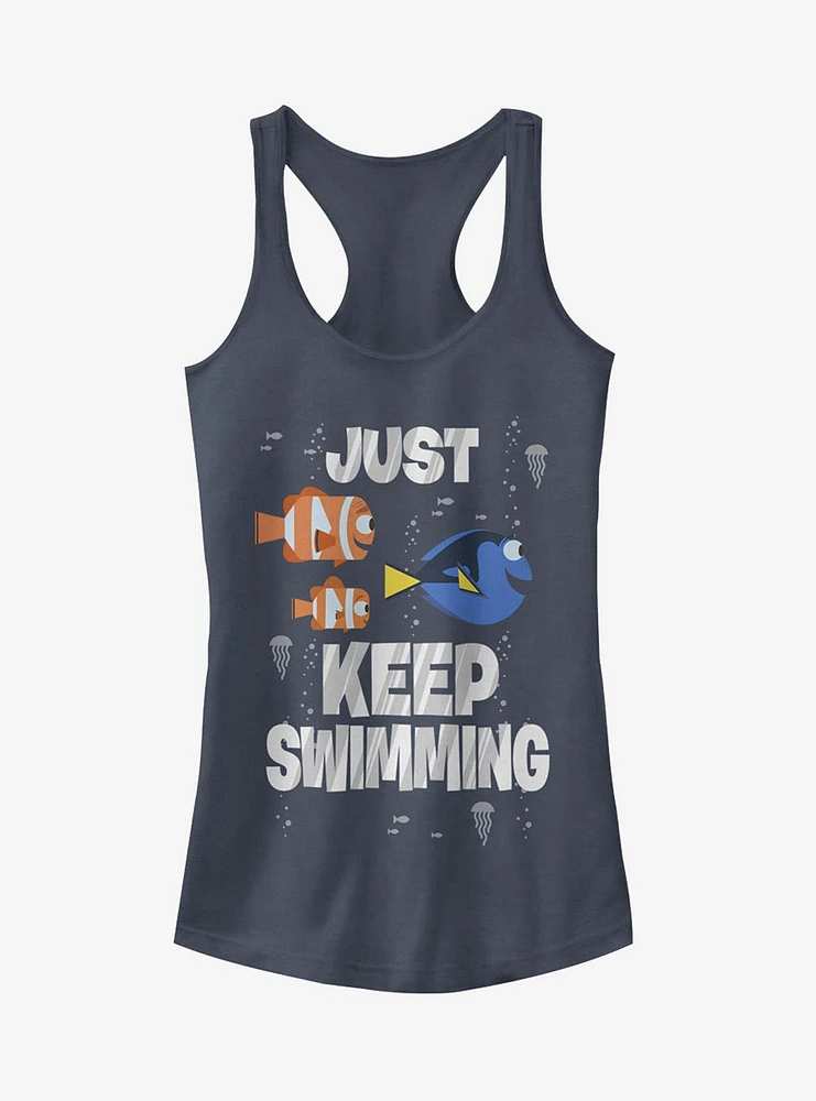 Disney Pixar Finding Dory Just Keep Swimming Girls Tank