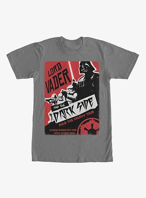 Star Wars Darth Vader Concert Poster T-Shirt