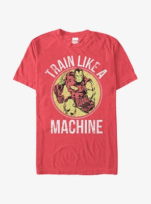 Marvel Iron Man Train Like a Machine T-Shirt
