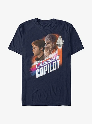 Star Wars Chewie is My Copilot T-Shirt