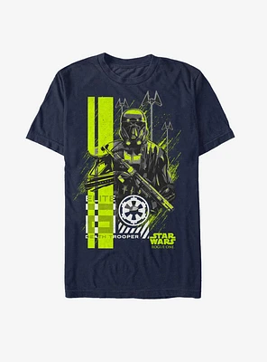 Star Wars Death Trooper Battle Stance T-Shirt