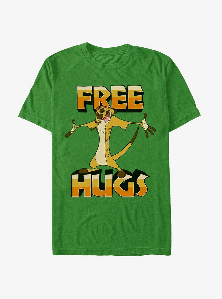 Lion King Timon Free Hugs T-Shirt