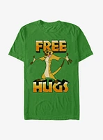 Lion King Timon Free Hugs T-Shirt