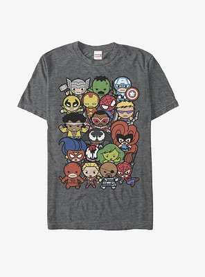 Marvel Kawaii Hero Shot T-Shirt