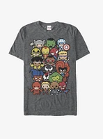 Marvel Kawaii Hero Shot T-Shirt