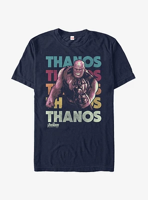 Marvel Avengers: Infinity War Thanos Repeat T-Shirt